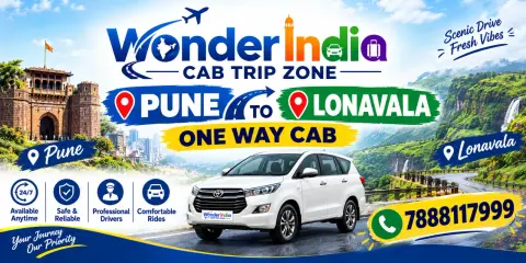 Pune To Lonavala One Way Cab — One Day Trip From Pune tour package