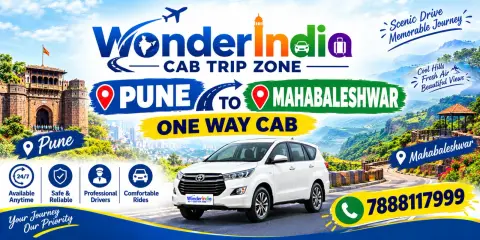 Pune To Mahabaleshwar One Way Cab — One Day Trip From Pune tour package