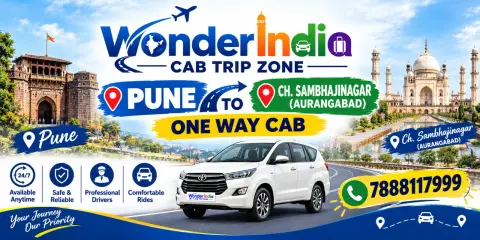 Pune To Ch.Sambhajinagar One Way Cab — One Day Trip From Pune tour package