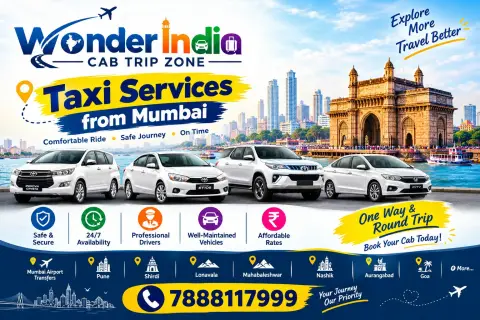 One Way Cab From Mumbai — One Day Trip From Mumbai tour package