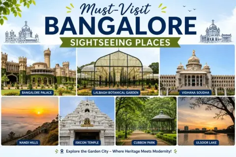Bangalore Local Sightseeing — One Day Trip From Bangalore tour package