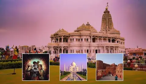 Delhi To Agra Mathura Vrindavan 3Day Trip — One Day Trip From Delhi tour package