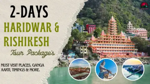 Delhi To Haridwar Rishikesh 2Day Trip — One Day Trip From Delhi tour package