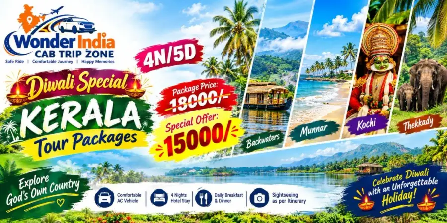Dewali Special Keral Tour Offer